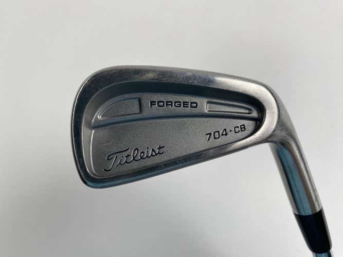 Titleist 704.CB Single 6 Iron True Temper Dynamic Gold S300 Stiff Steel +1'' RH