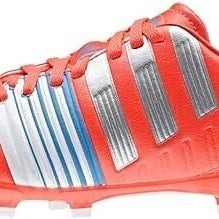 Adidas Youth Nitrocharge 3.0 FG Orange Silver White Soccer Cleats US Size 3.5