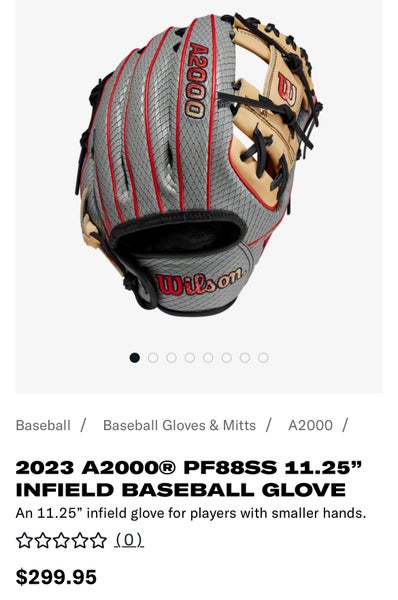 New 2023 Infield 11.25" A2000 Baseball Glove