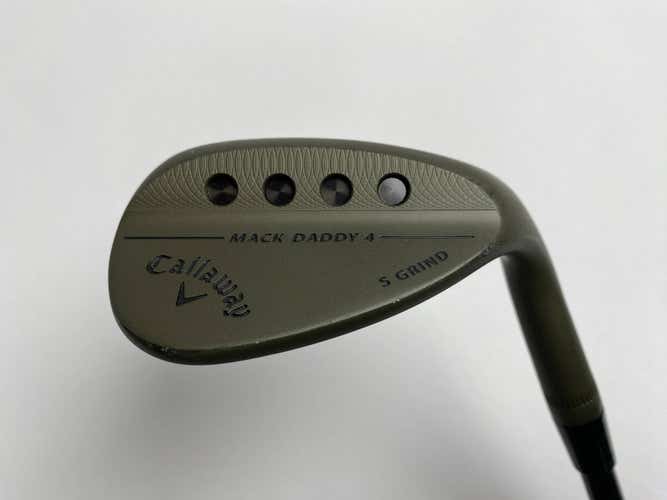 Callaway Mack Daddy 4 Tactical 60* 10 S-Grind TT DG S200 Tour Issue Wedge RH NEW