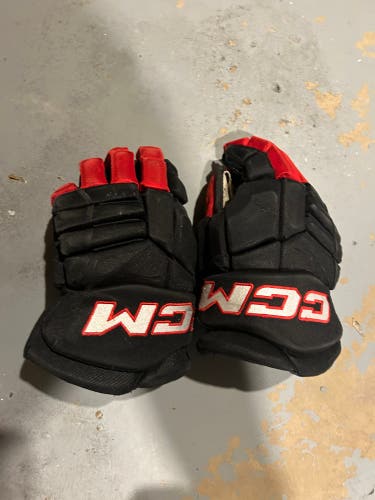 Used  CCM 14" Pro Stock HG97 Gloves