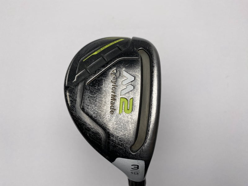 Taylormade 2019 M2 3 Hybrid 19* M2 Reax 85g Stiff Graphite RH Undersize Grip