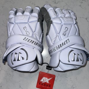 Warrior EVO QX2 Lacrosse Gloves Large