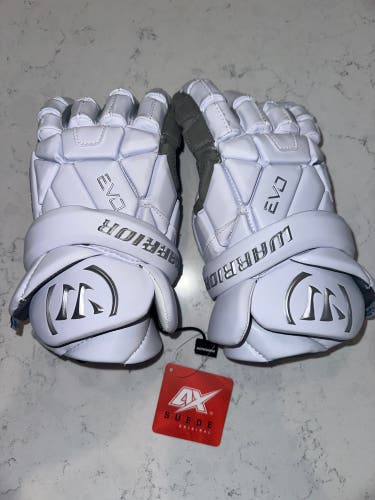 Warrior EVO QX2 Lacrosse Gloves