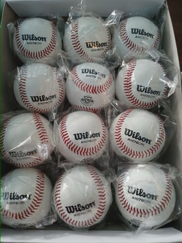 New Wilson Baseballs 36 Pack (3 Dozen)