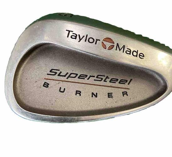 TaylorMade SuperSteel Burner Sand Wedge 55* S-90 Stiff Steel 35" Nice Grip RH