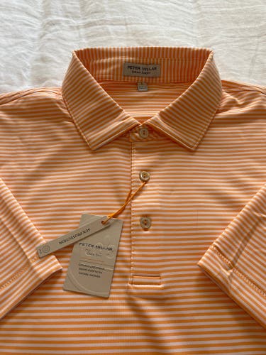 Brand New Peter Millar Golf Shirt Size Large