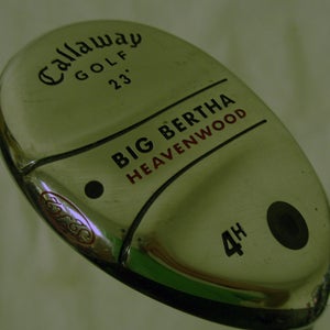Callaway Big Bertha Heavenwood 4 Hybrid 23* (Graphite, LITE) SENIOR 4h Golf Club