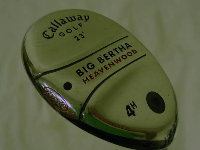 Callaway Big Bertha Heavenwood 4 Hybrid 23* (Graphite, LITE) SENIOR 4h Golf Club