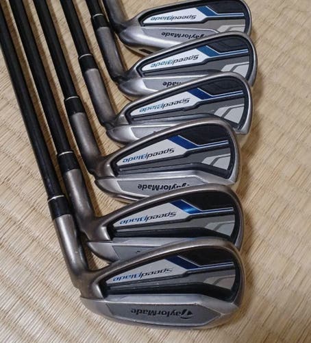 Used TaylorMade Right Handed SpeedBlade HL Iron Set