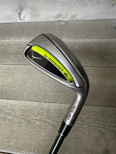 Nike Slingshot 4D Single 6 Iron RH Senior Flex Golf Club SE Graphite Shaft 34”