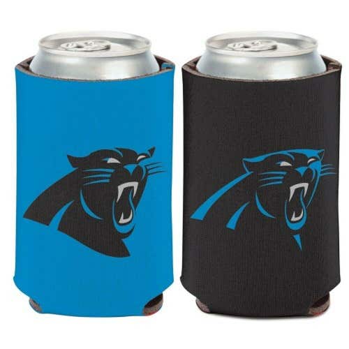 Carolina Panthers NFL Can Cooler - Two Sided Design