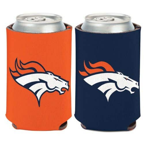 Denver Broncos NFL Can Cooler - Two Sided Design