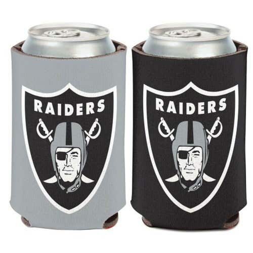 Las Vegas Raiders NFL Can Cooler - Two Sided Design