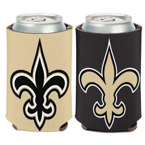New Orleans Saint NFL Can Cooler - Two Sided Design