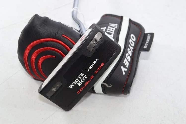 Odyssey White Hot Versa Double Wide 35" Putter Right SL 70 Class Steel # 171743