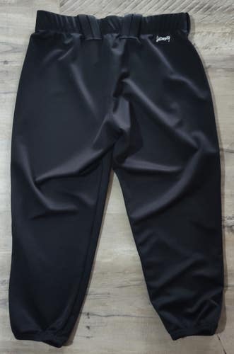 Black Used Adult Women's Large Game Pants