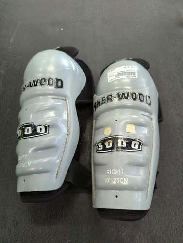 Used Sher-wood 5000 10" Hockey Shin Guards