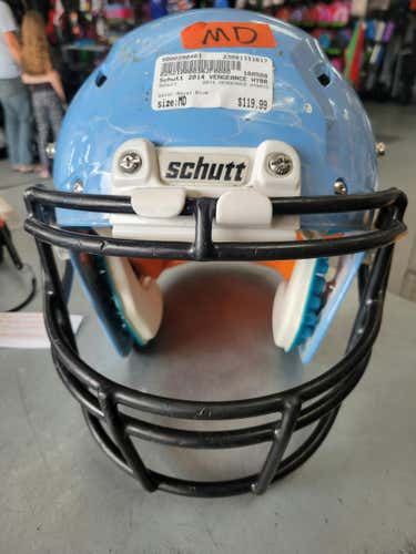 Used Schutt 2014 Vengeance Hybrid Md Football Helmets