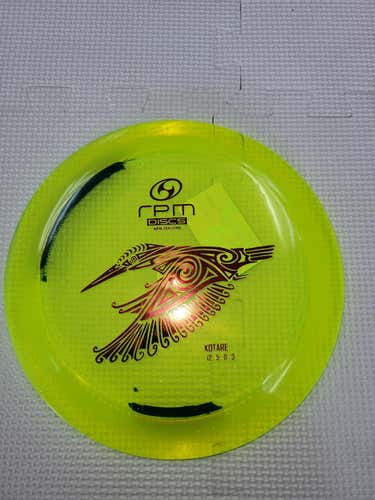 Used Rpm Kotare 172g Disc Golf Drivers