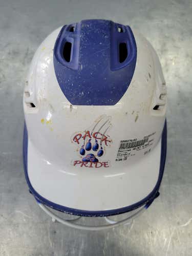 Used Rawlings Helmet W Mask One Size Standard Baseball And Softball Helmets