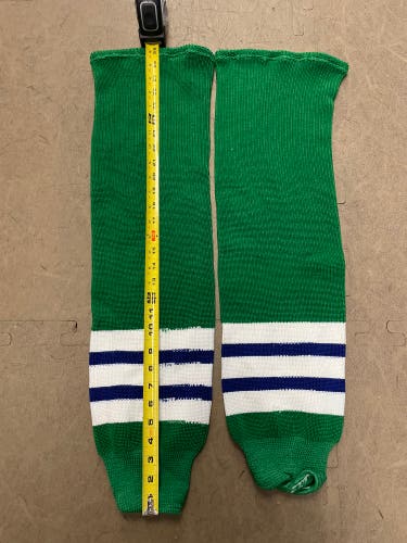 New Senior Pro Stock Knit Socks - Rare Hartford Whalers
