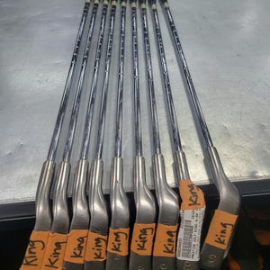 Used Prestige Golf King 4-sw Iron Set 4i-pw Regular Flex Steel Shaft Iron Sets