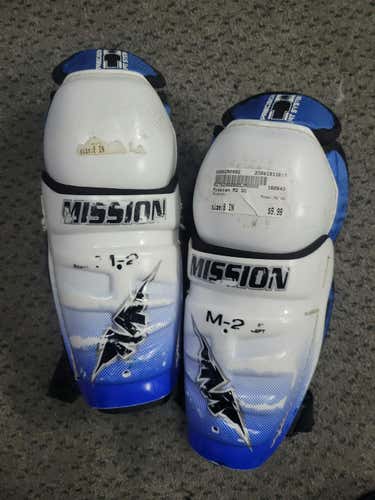 Used Mission M2 Sg 8" Hockey Shin Guards