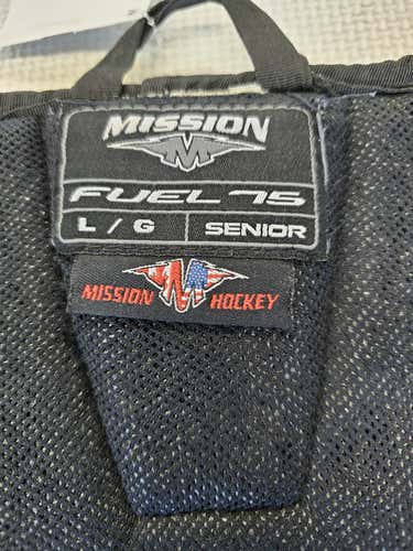 Used Mission Fuel Sp Sr Lg Hockey Shoulder Pads