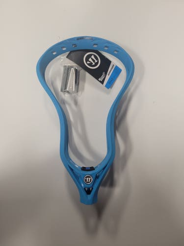New Warrior Evo QX-O unstrung Lacrosse Head - neon vibrant blue
