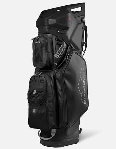 Sun Mountain Golf 2022 Boom Cart Bag 14-Way Divider Black / White NEW #91244