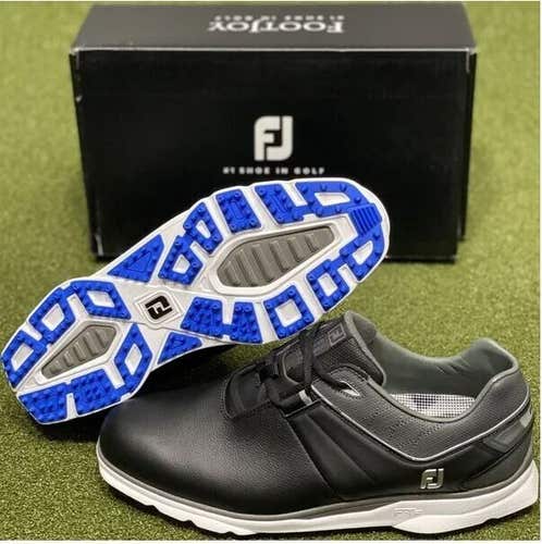 FootJoy Pro SL Spikeless Golf Shoes 53077 Black Size 11.5 Medium (D) NEW #86538