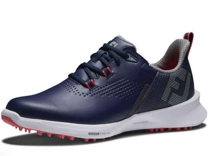 FootJoy FJ Fuel Womens Golf Shoes Navy/Pink 92374 Size 7 Medium New in Box