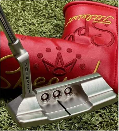 Scotty Cameron Special Select Squareback 2 Blade Putter 34" w/ Cover MINT #82630