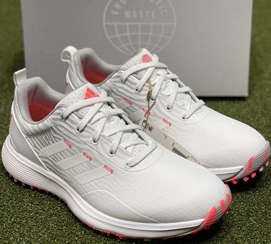 Adidas Women's S2G SL Athletic Golf Shoes GZ3912 White Size 6 New in Box