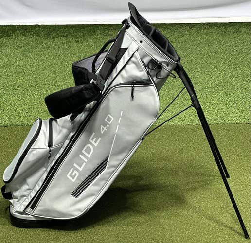 Rare PING Glide 4.0 Stand Carry Golf Bag 5-Way Divider Gray/Black MINT! #99999