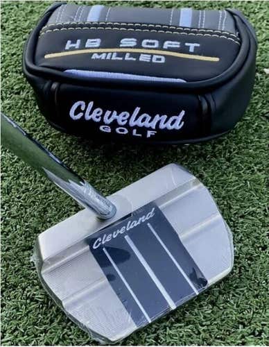 Cleveland Golf HB Soft Milled 10.5C Center Shaft Putter 35" w/ Cover New #89006
