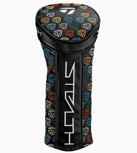 New 2022 Team Taylormade Stealth MYStealth Driver Headcover Multi Color Cover