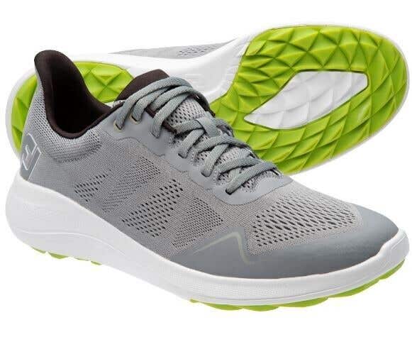 FootJoy FJ Flex Spikeless Golf Shoes 56142 Grey Size 15 Medium (D) New in Box