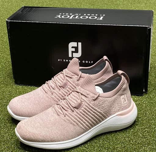 FootJoy FJ Flex XP Women's Spikeless Golf Shoes 95335 Mauve 7 Medium NEW #88286