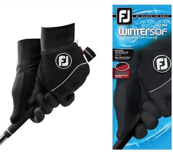 NEW FootJoy Womens WinterSof Cold Weather Golf Gloves 1 Pair Large L #99999