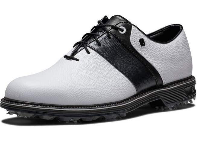 FootJoy DryJoys Premiere Packard Leather Golf Shoes Size 9.5 Wide EE NEW #90301