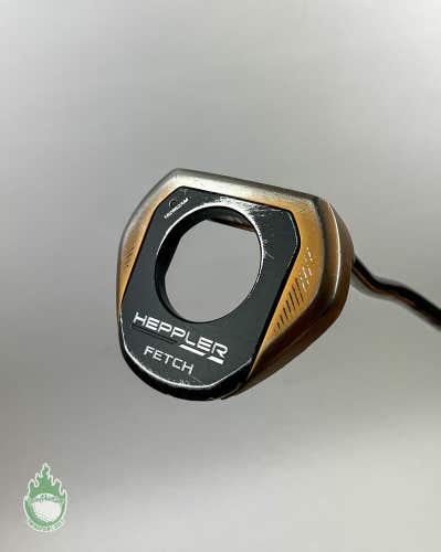 Used RH Ping Black Dot Heppler Fetch 32"-36" Adjustable Putter Steel Golf Club