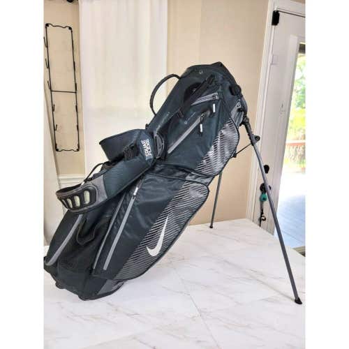NICE! Nike Air Sport Golf Bag Black With Double Shoulder Strap