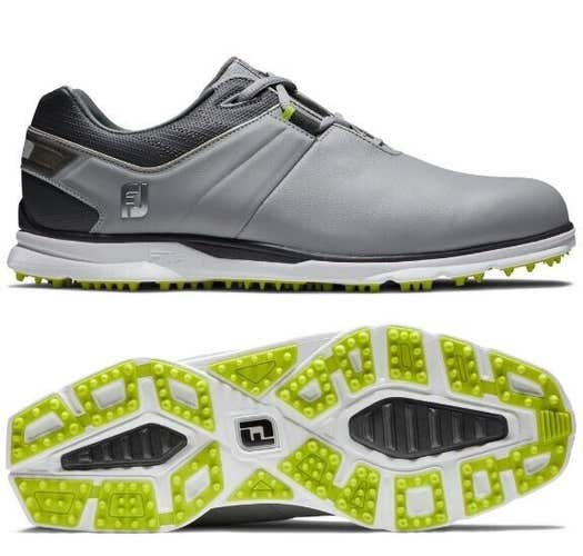 FootJoy Pro SL Spikeless Golf Shoes 53074 Gray/Lime 9.5 Medium (D) NEW #99999