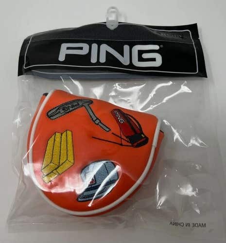 PING Decal Mallet Putter Cover Headcover New in Plastic #99999