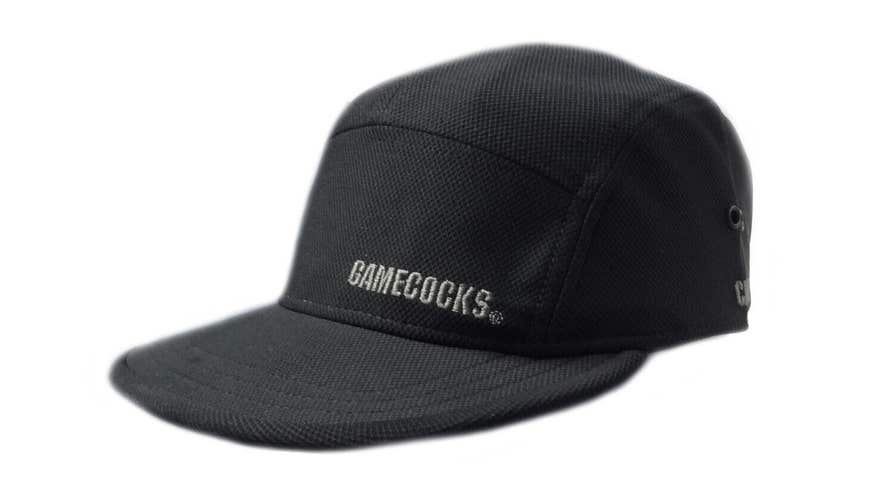 NEW Under Armour South Carolina Textured Camper Cap Black Adjustable Hat