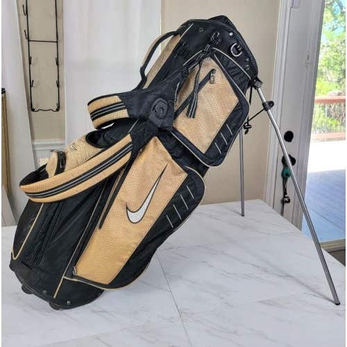 Nike Golf Stand Bag / Tan And Black