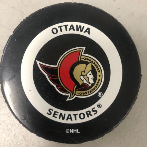 Ottawa Senators puck
