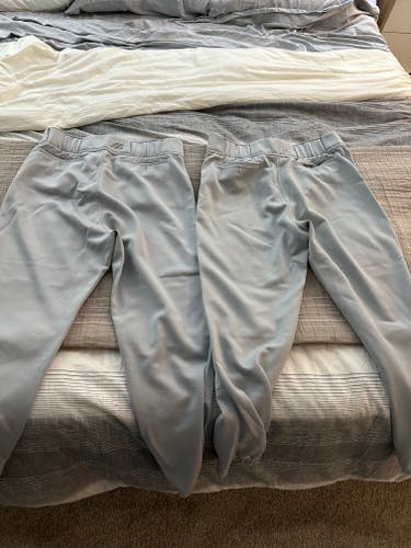 Gray Used XL Adult Men's Mizuno Game Pants